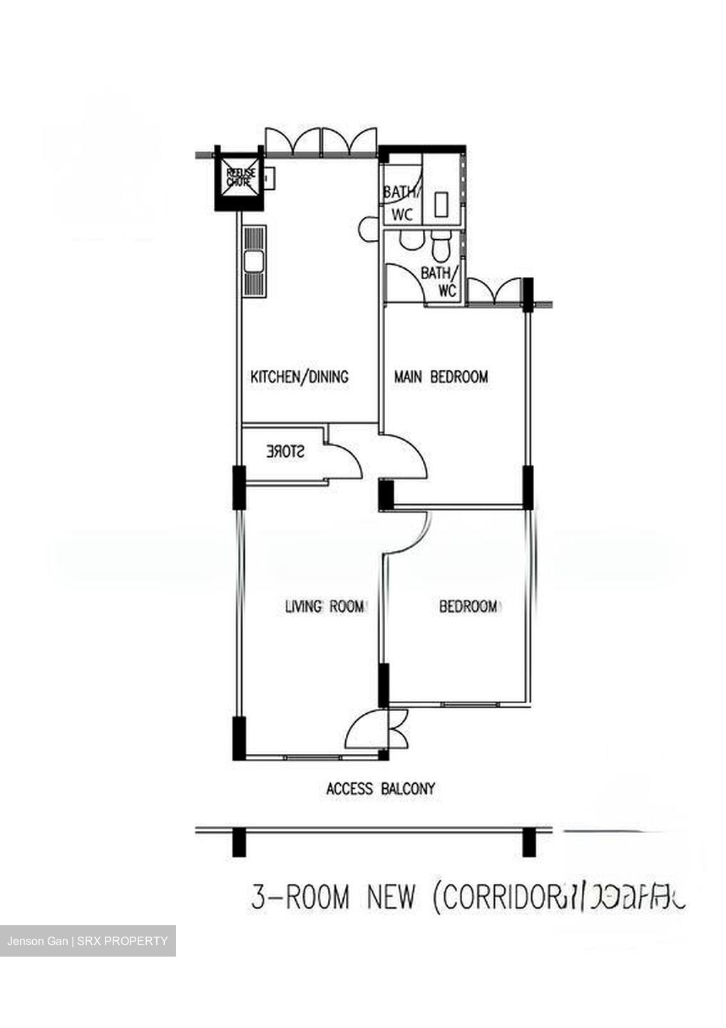 Blk 609 Eunos Rainbow (Bedok), HDB 3 Rooms #523426921